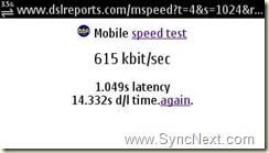 BSNL 3G Speed Test 2